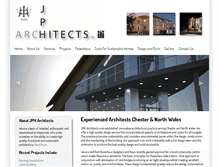 Tablet Screenshot of jpharchitects.com